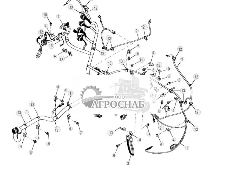 Жгут проводов трансмиссии и крепежные детали - ST879981 140.jpg
